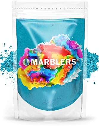 MARBLERS Mica Powder Turquoise 3oz Cosmetic Grade