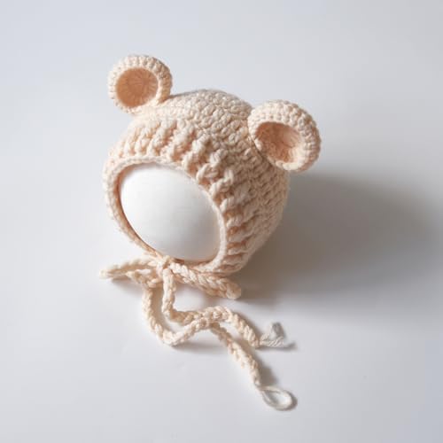 Zeroest Newborn Baby Boy Girl Photo Props Bear Hat Outfit Set