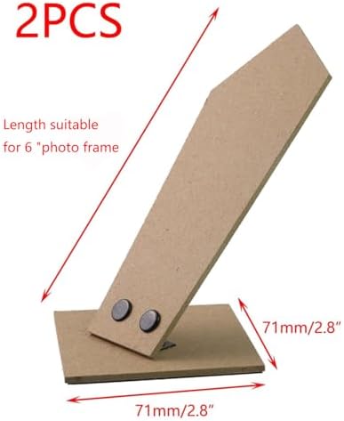 Crapyt 2 PCS Photo Frame Easel Back Support