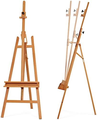 VISWIN Inclinable A-Frame Easel for Painting and Display