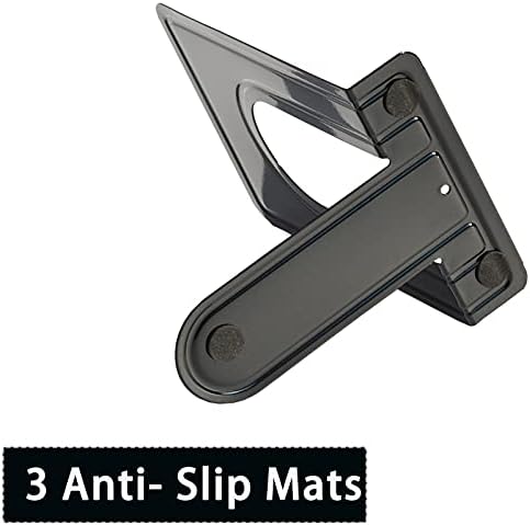 Heavy Duty Metal Bookends 4 Pair 8 Piece Black