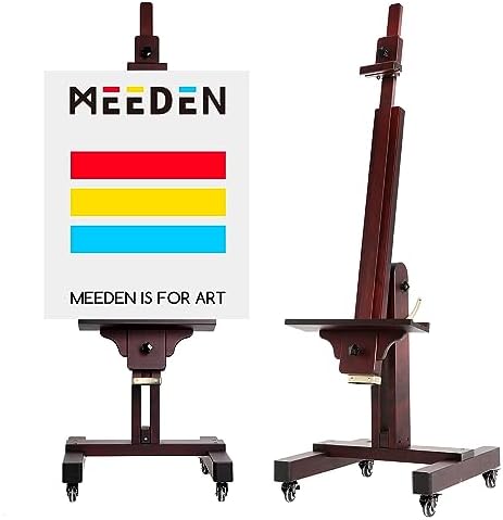 MEEDEN Heavy Duty Painting Easel for Large Canvas