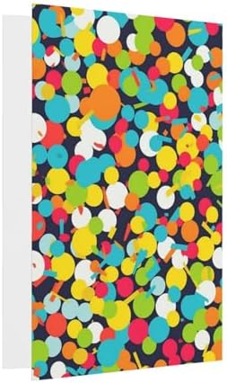 Bright Confetti Greeting Cards with Envelopes 8x6 Inches