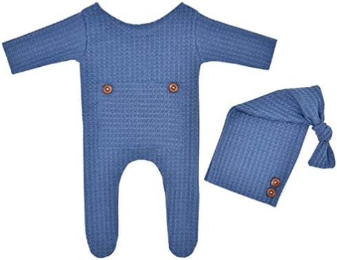 Vedory Baby Photo Props Set with Hat and Pants
