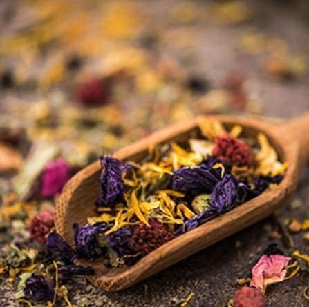 Dried Flowers and Herbs for Soap and Cosmetic Making 8-Piece Set