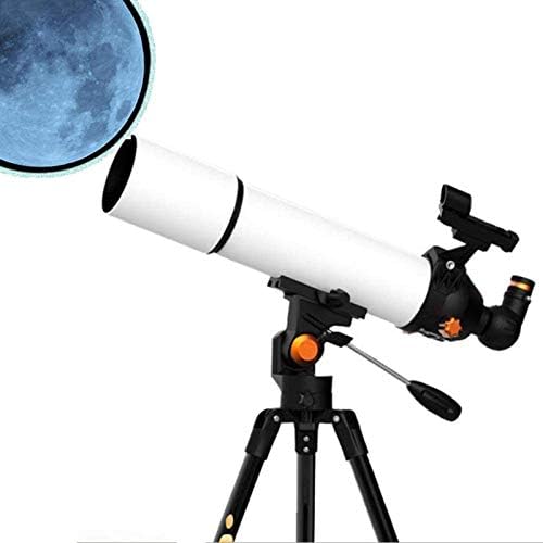 Beginners Astronomy Telescope 80Mm Portable Refractor for Camping and Kids