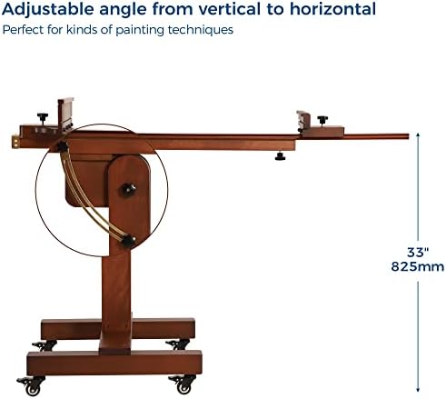 VISWIN Studio Heavy Duty Easel for Large Canvas Up to 71