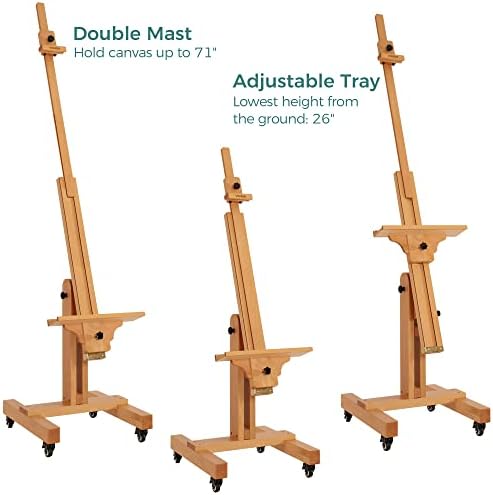 VISWIN Studio Heavy Duty Easel for Large Canvas