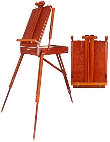 Collapsible Artist Easel with Drawer for Studio and Outdoor Use