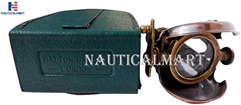 Antique Style Ships Pocket Brass Monocular with Box