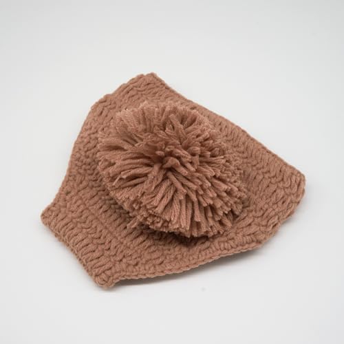 Zeroest Newborn Photography Props Bear Hat Diaper Cover Set