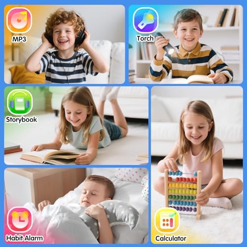 Sedzofan Kids Smart Watch with HD Touch Screen and 24 Puzzle Games