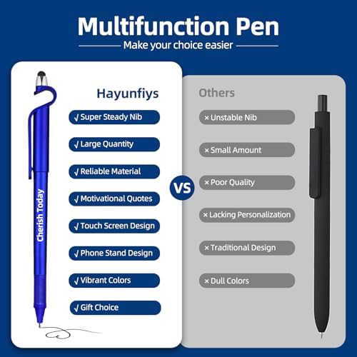 20 Pcs Inspirational Ballpoint Pens with Quotes