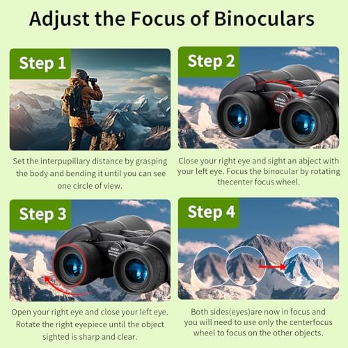 20x50 High Powered Binoculars for Adults