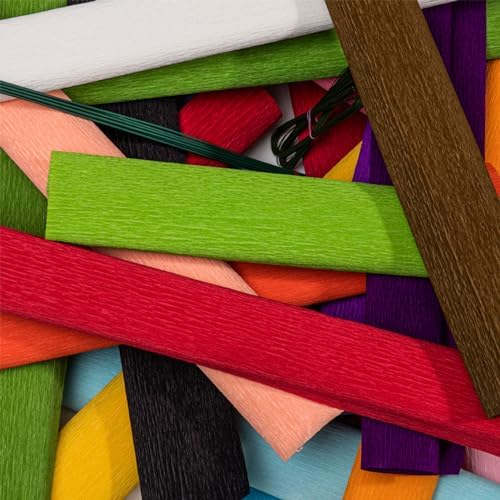 Yellow Crepe Paper Streamers 1 Roll Party Decor