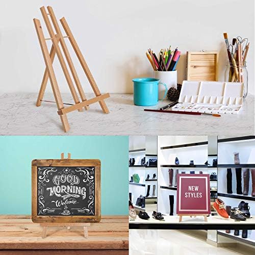 US Art Supply 14 Inch Medium Folding A-Frame Easel