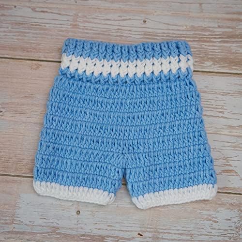 Newborn Baby Photography Prop Set Crochet Gloves and Pants