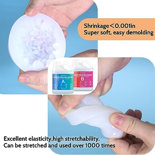 JDiction Silicone Mold Making Kit for Resin and Soap Molds