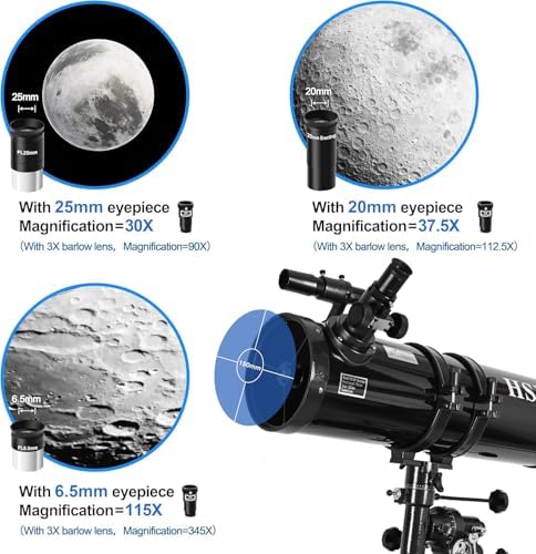HSL 150EQ Reflector Telescope for Adults
