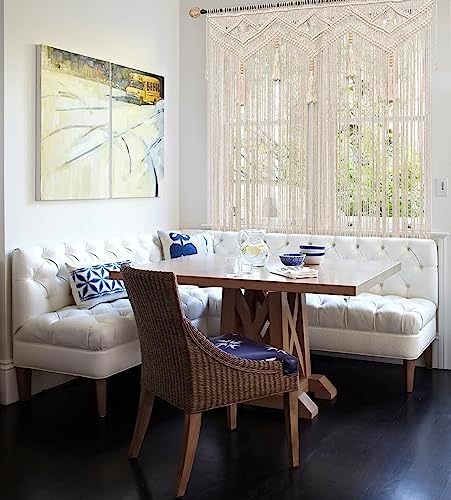 GCOVELIS Boho Macrame Wall Hanging 52x72 Inch Curtain