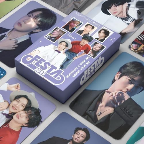 Bangtan Boys 2025 FESTA Lomo Card Set 7 Members