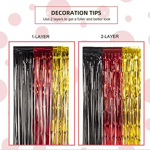 LOLStar 3 Pack Cartoon Mouse Birthday Decor Backdrop