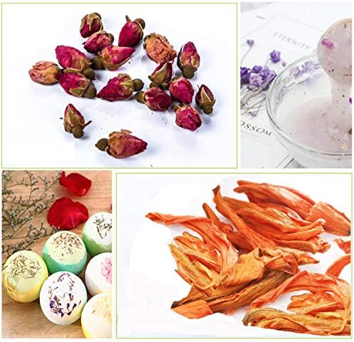 PNANA Dried Flowers Kit for Bath Bomb Soap Candle Making