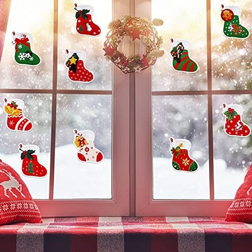 Outus 84 Piece Christmas Stocking Cutouts Set