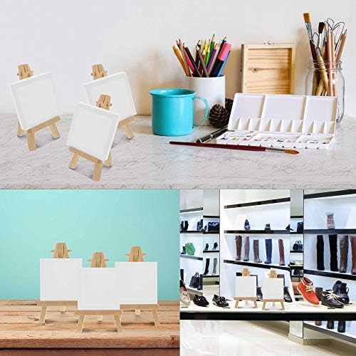 US Art Supply 5 Inch Mini Easel Display Stand 24 Pack