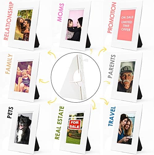 Golden State Art 5 Inch Self Stick Easel Back Pack of 50