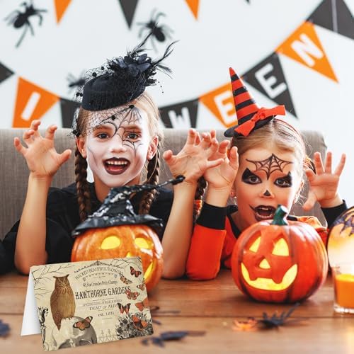 Whaline 36 Pack Halloween Greeting Cards with Envelopes and Stickers