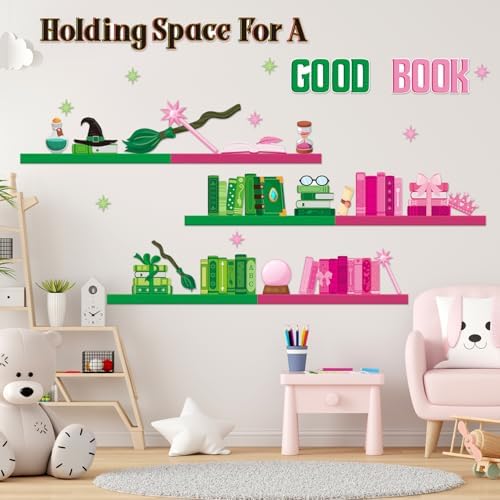 AgincBerry Witch Library Bulletin Board - 54PCS
