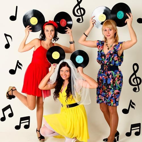 Vuzvuv 60 Pcs Music Notes Cutouts for Party Decor