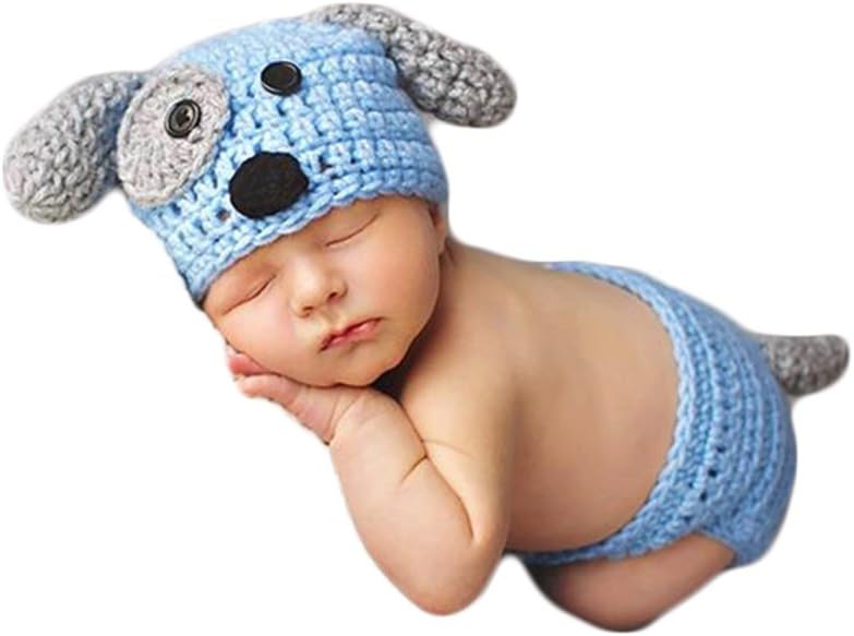 Zeroest Baby Photo Props Boy Girl Costume Newborn Crochet Outfit