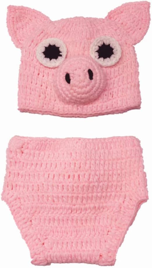 Newborn Photography Props Cute Animal Style Baby Crochet Costume