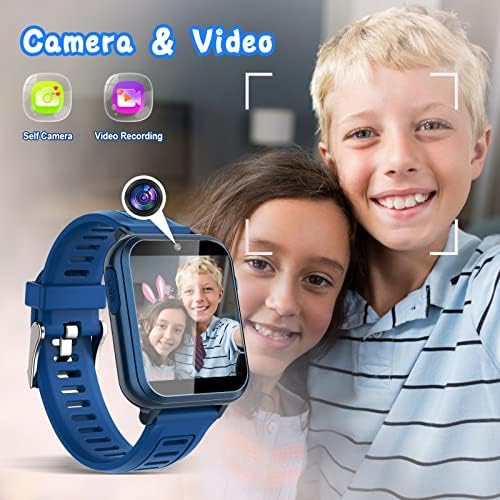 Sedzofan Kids Smart Watch with HD Touch Screen and 24 Puzzle Games