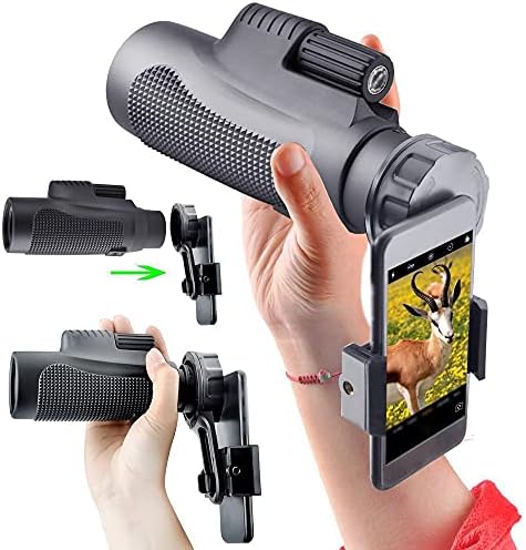 12X50 HD High Power Monocular Telescope for Outdoor Use