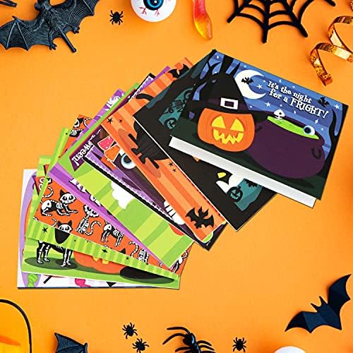 JOYIN Halloween Invitation Cards 72 Pcs 12 Designs