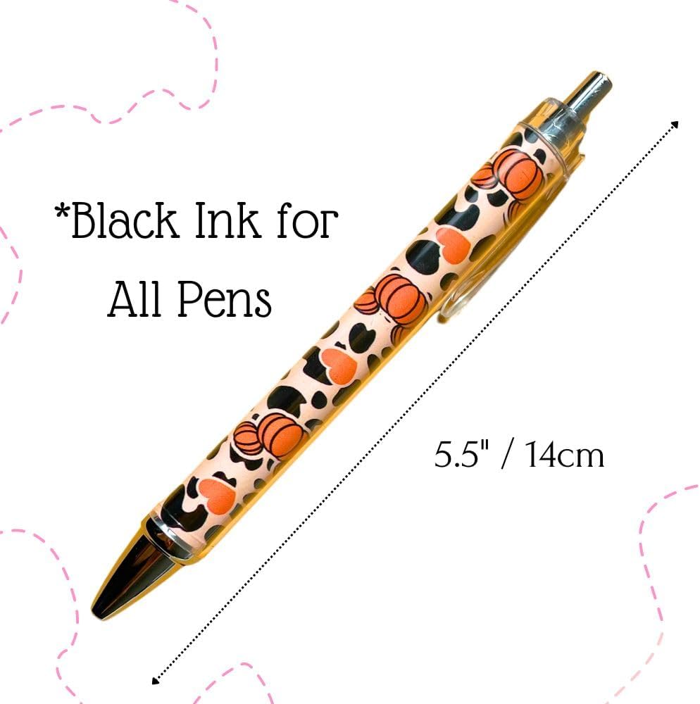 10 Halloween Pens Cute Fun Spooky Gel Pens Set