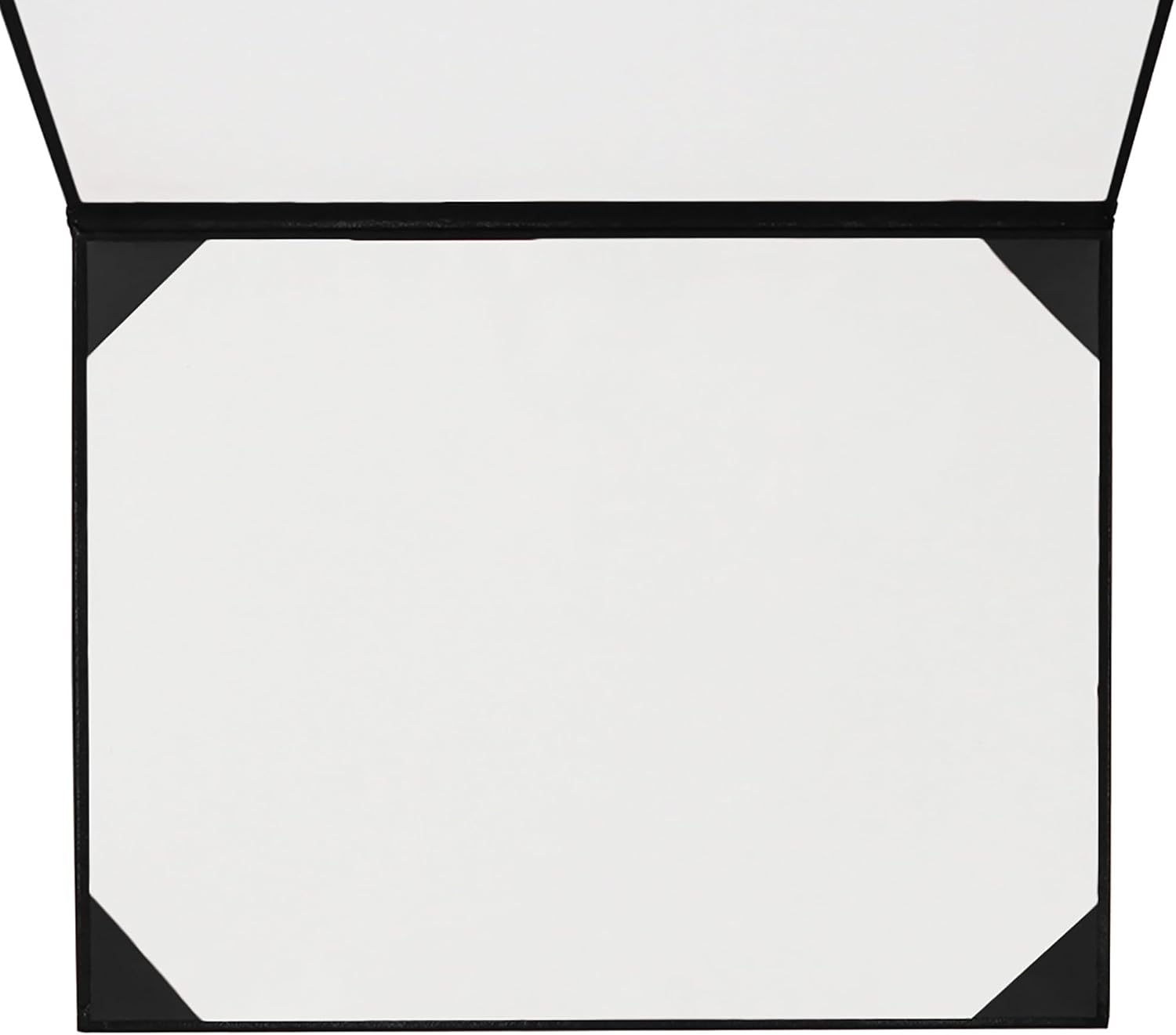 GraduationMall 85 Inch x 11 Inch Certificate Cover Holder Black 12 Packs