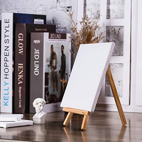 24 Pack Mini Wood Display Easel 8 Inch