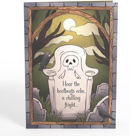 Lovepop Halloween Pop-Up Card - Headless Horseman 5x7