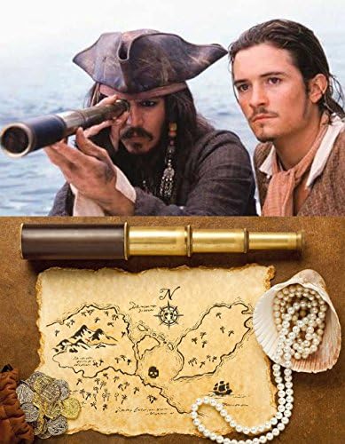 Laupha Retro Pirate Telescope 25x30 Monocular