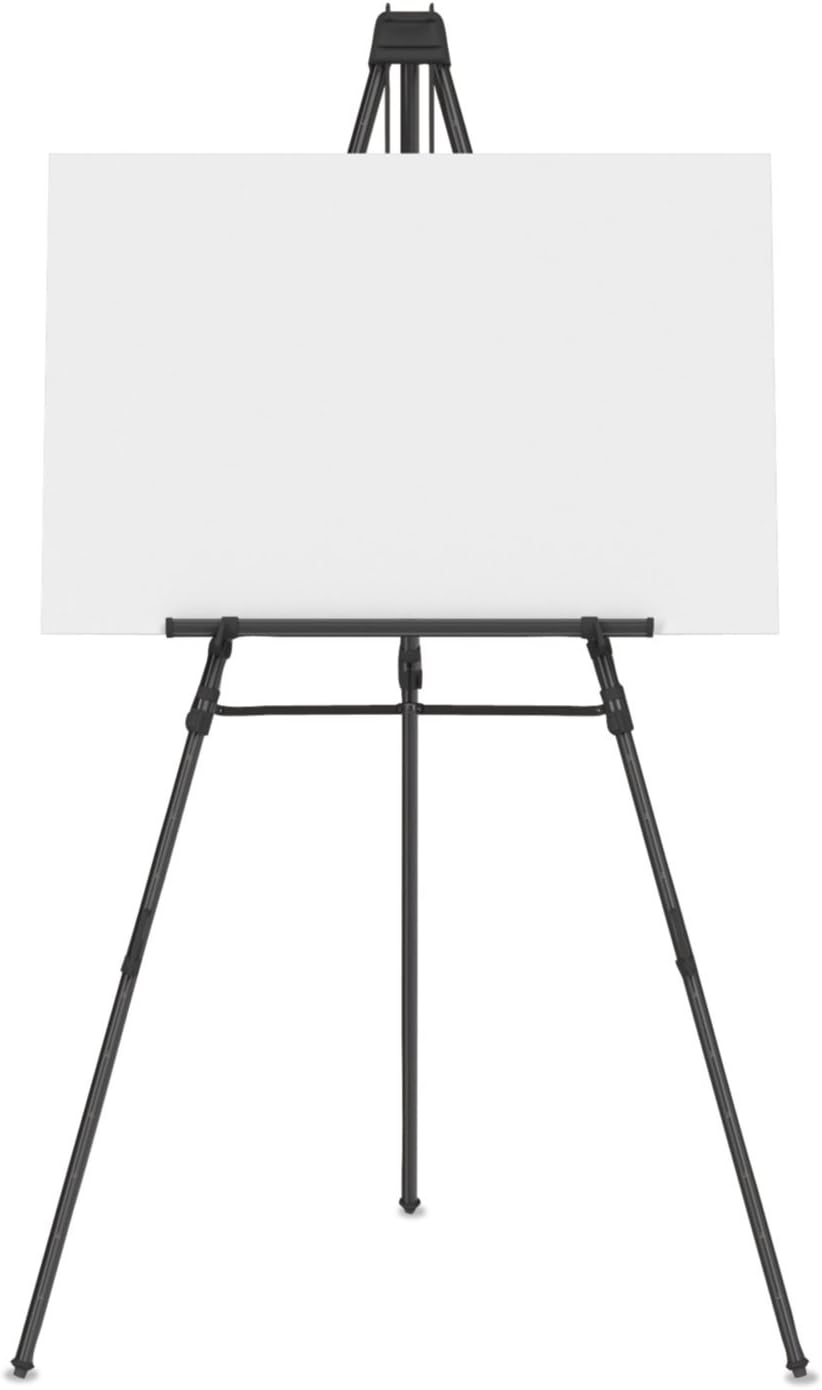 Quartet Easel Heavy-Duty 66 Adjustable Black