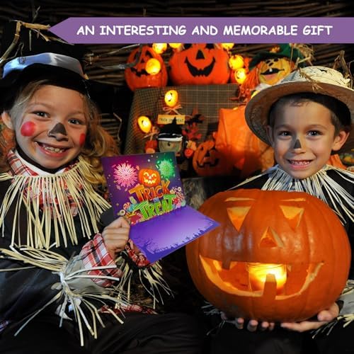 3D Pop Up Halloween Card with Light and Music