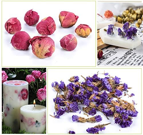 PNANA Dried Flowers Kit for Bath Bomb Soap Candle Making