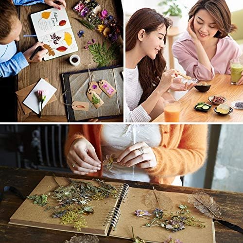 9 Bags Natural Dried Flowers Herbal Kit for Soap and Candle Making