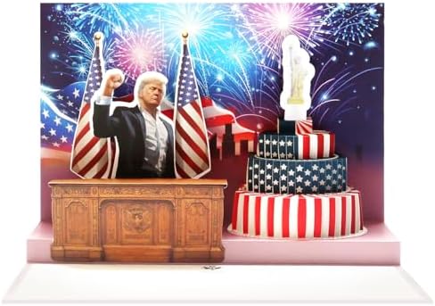 Birthday Card with Talking Donald and Light for Fun Greetings