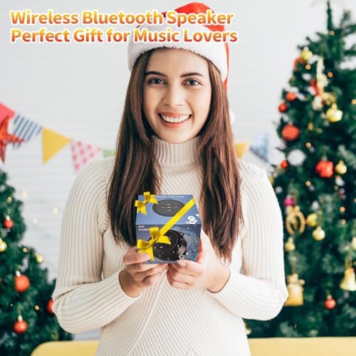 Bluetooth Shower Speaker with Carabiner IP67 Waterproof