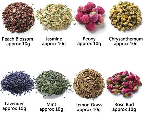 MIUPOO Dried Flower Herbal Soap Making Kit